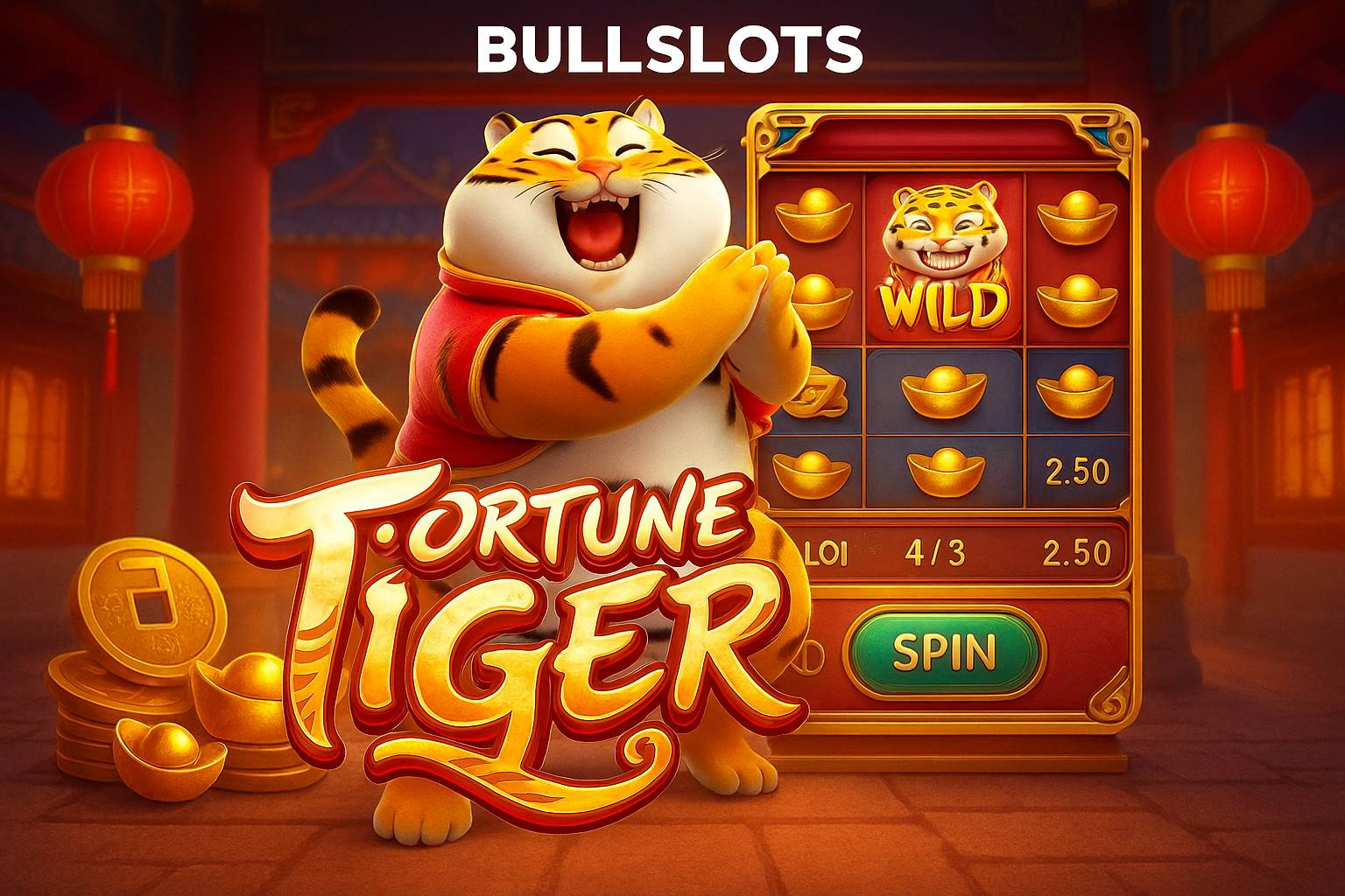 Fortune Tiger é um jogo imperdível no BULLSSLOTS Casino
