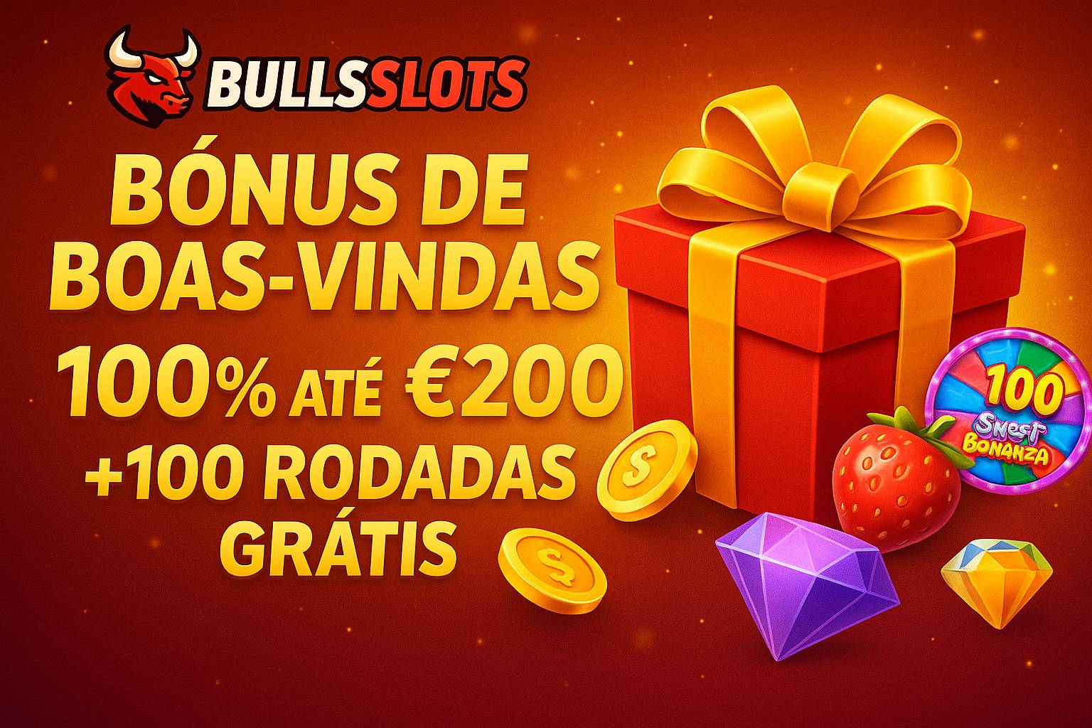 Criar uma nova Conta no plataforma BULLSSLOTS