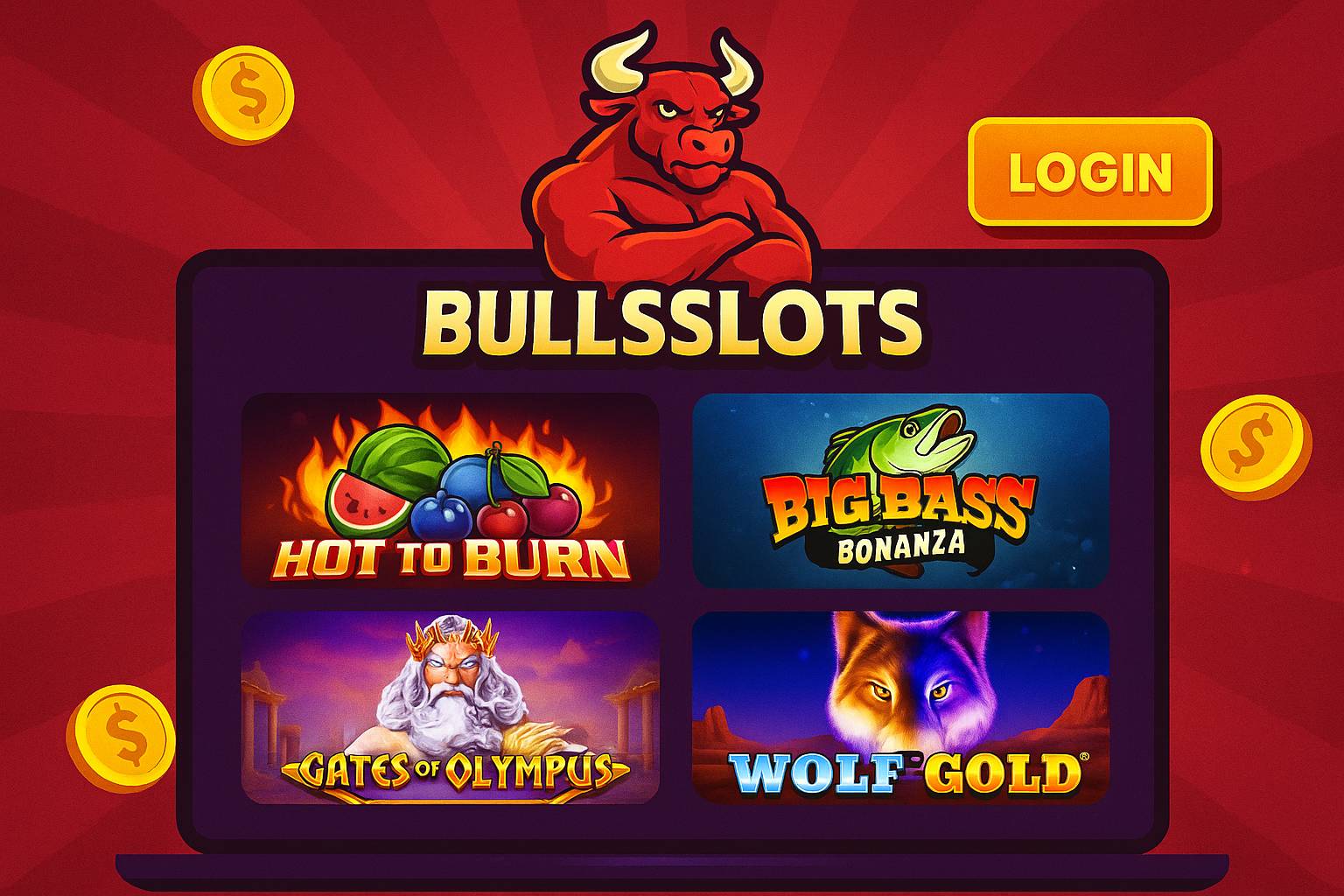 Explore o mundo das slot machines no BULLSSLOTS Casino